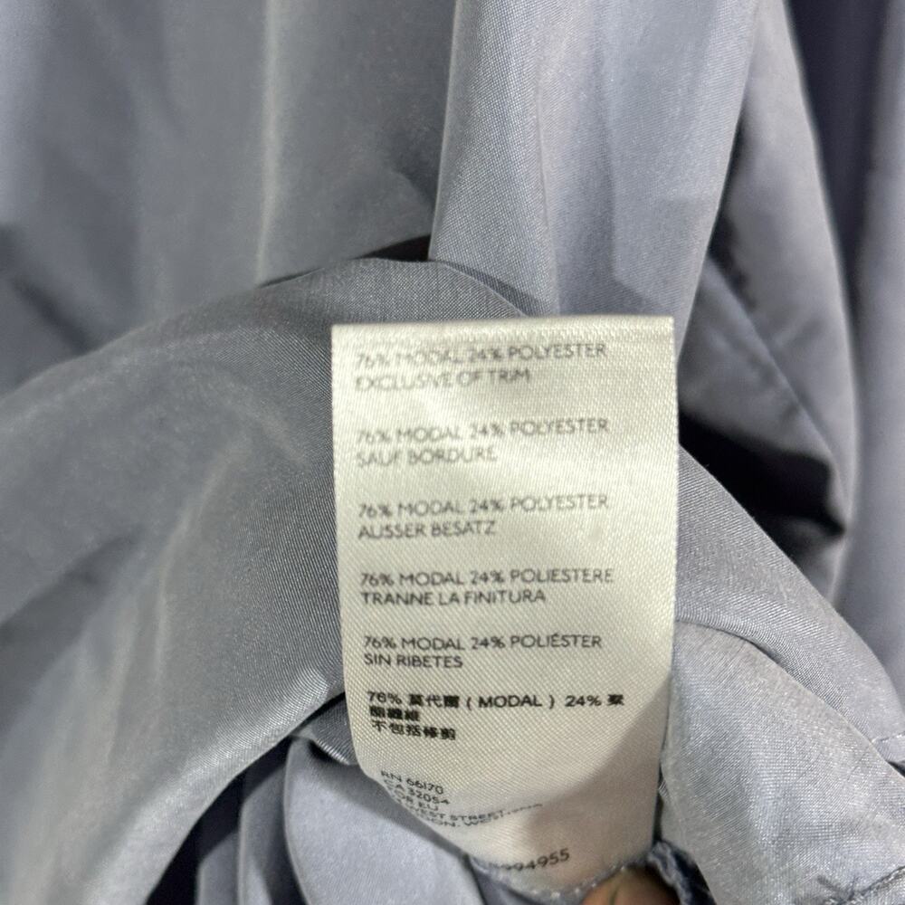 Free People We The Free Love Until Tomorrow Poet Blouse in Sky Size Large - Picture 6 of 8
